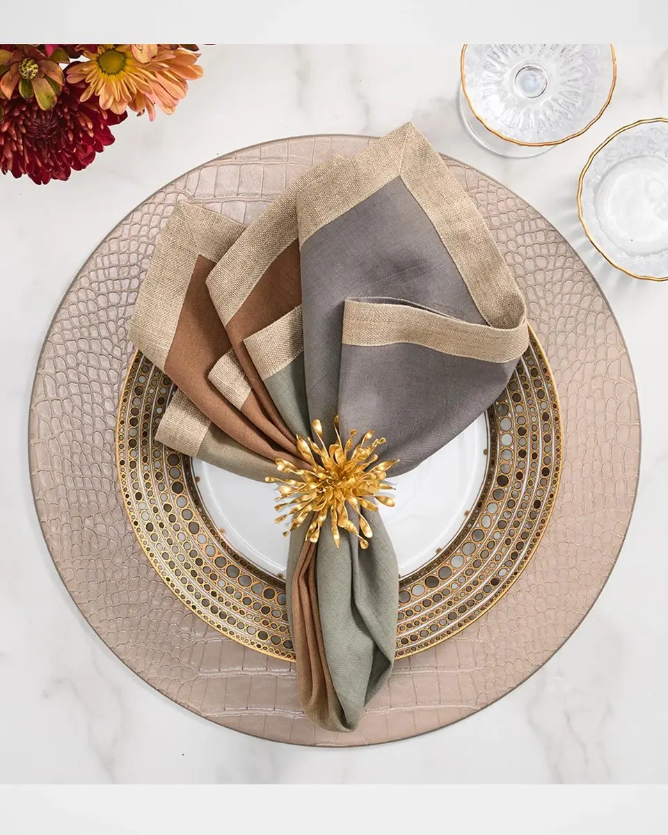Kim Seybert Sunflare Napkin Ring | Thumbnail 3 Kim Seybert Sunflare Napkin Ring | Thumbnail 3