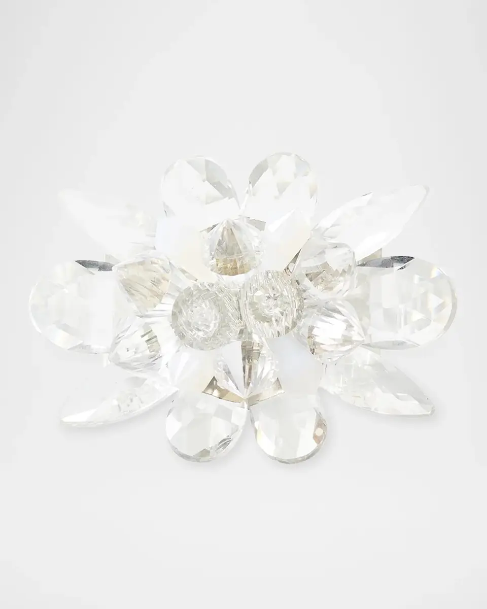 Kim Seybert Spectra 4-Piece Crystal-Embellished Napkin Ring Set | Thumbnail 2 Kim Seybert Spectra 4-Piece Crystal-Embellished Napkin Ring Set | Thumbnail 2