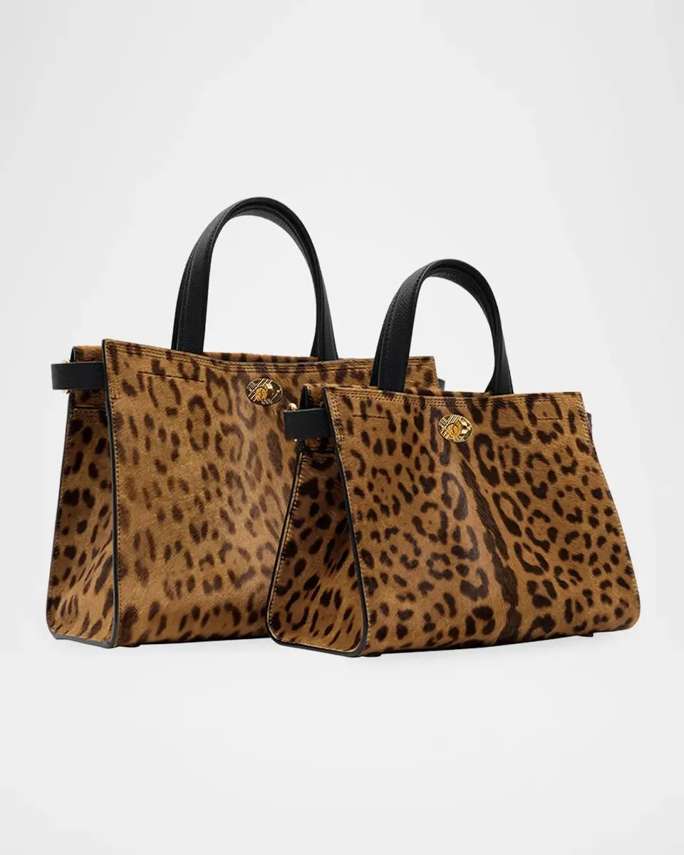 Burberry Cotswolds Leopard-Print Calf Hair Tote Bag | Thumbnail 6 Burberry Cotswolds Leopard-Print Calf Hair Tote Bag | Thumbnail 6