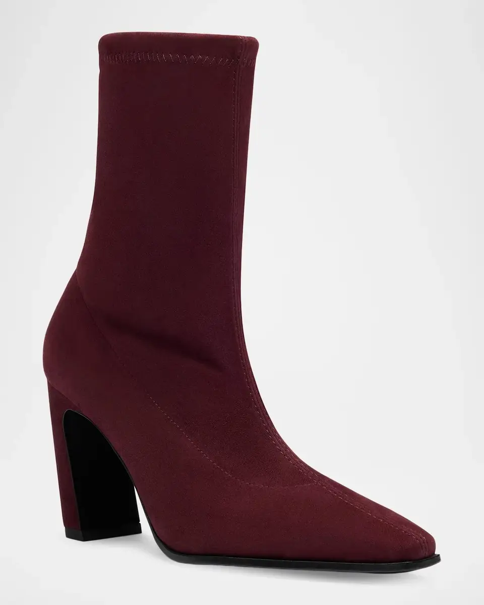 Stuart Weitzman Stassi 85MM Stretch Booties | Thumbnail 2 Stuart Weitzman Stassi 85MM Stretch Booties | Thumbnail 2