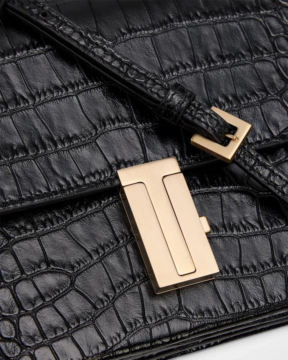 Tom Ford Mia Mini Croc-Embossed Crossbody Bag | Thumbnail 6 Tom Ford Mia Mini Croc-Embossed Crossbody Bag | Thumbnail 6
