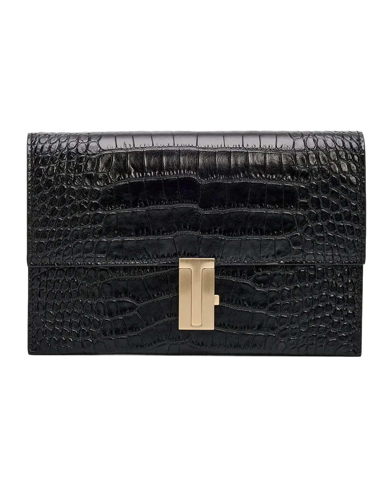 Mia Mini Croc-Embossed Crossbody Bag Mia Mini Croc-Embossed Crossbody Bag