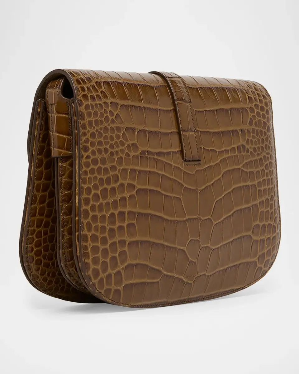 Tom Ford Kara Small Croc-Embossed Leather Crossbody Bag | Thumbnail 3 Tom Ford Kara Small Croc-Embossed Leather Crossbody Bag | Thumbnail 3