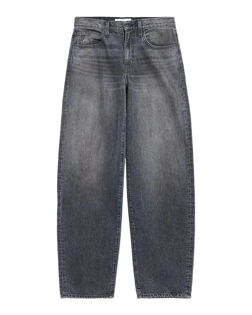 Hailey Leather-Pocket Wide-Leg Jeans Hailey Leather-Pocket Wide-Leg Jeans