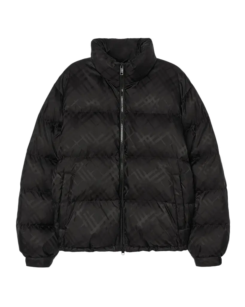 Burberry Highlands Check Down Jacket