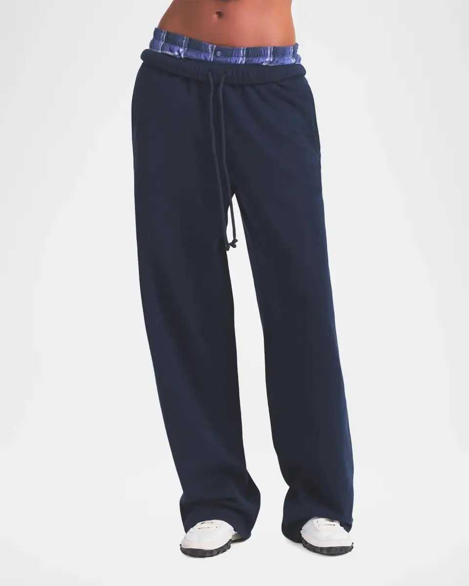 Skims Cotton Fleece Classic Straight-Leg Pants | Thumbnail 3 Skims Cotton Fleece Classic Straight-Leg Pants | Thumbnail 3