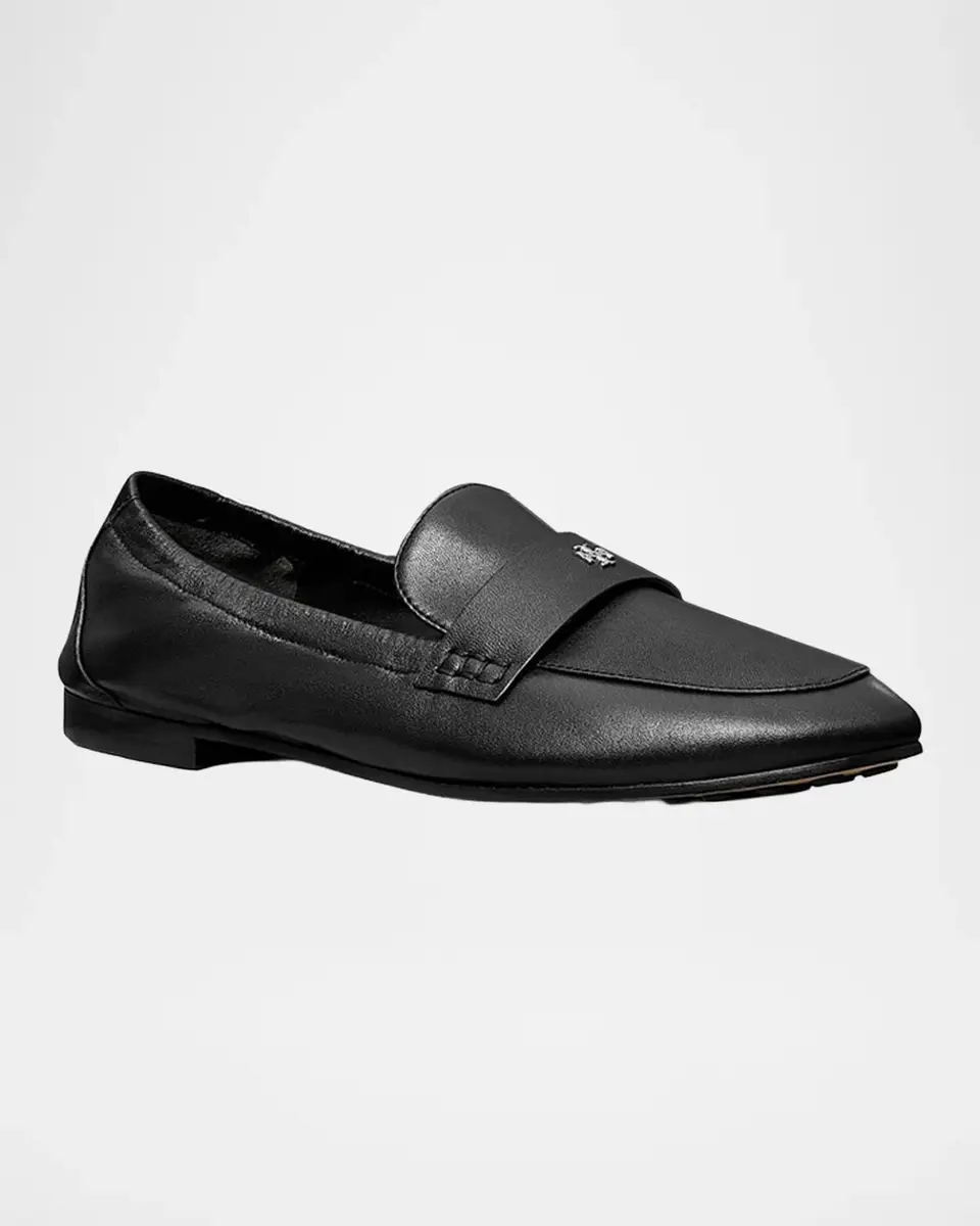 Tory Burch Logo Leather Ballet Loafers | Thumbnail 3 Tory Burch Logo Leather Ballet Loafers | Thumbnail 3