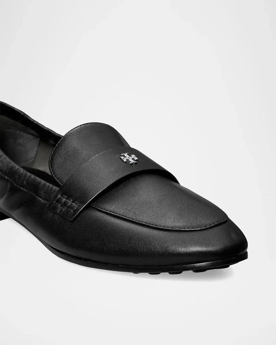 Tory Burch Logo Leather Ballet Loafers | Thumbnail 5 Tory Burch Logo Leather Ballet Loafers | Thumbnail 5