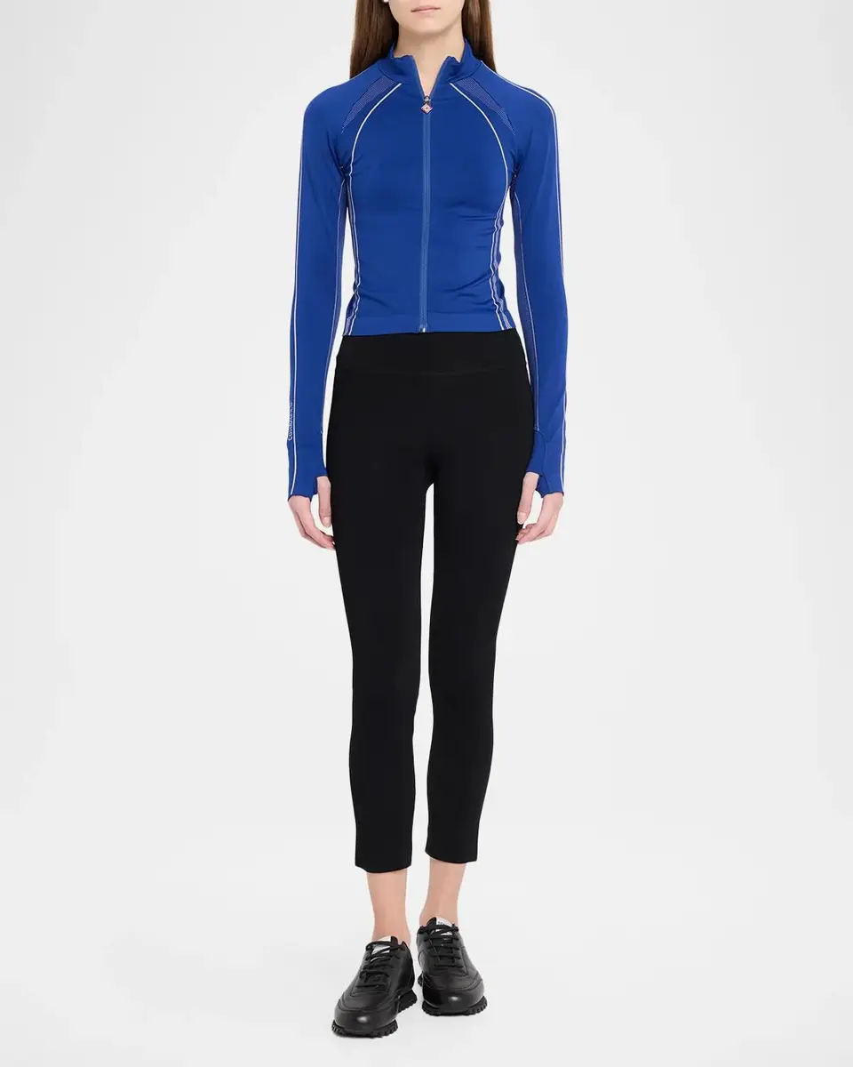 Casablanca Seamless Zip-Front Jacket | Thumbnail 2