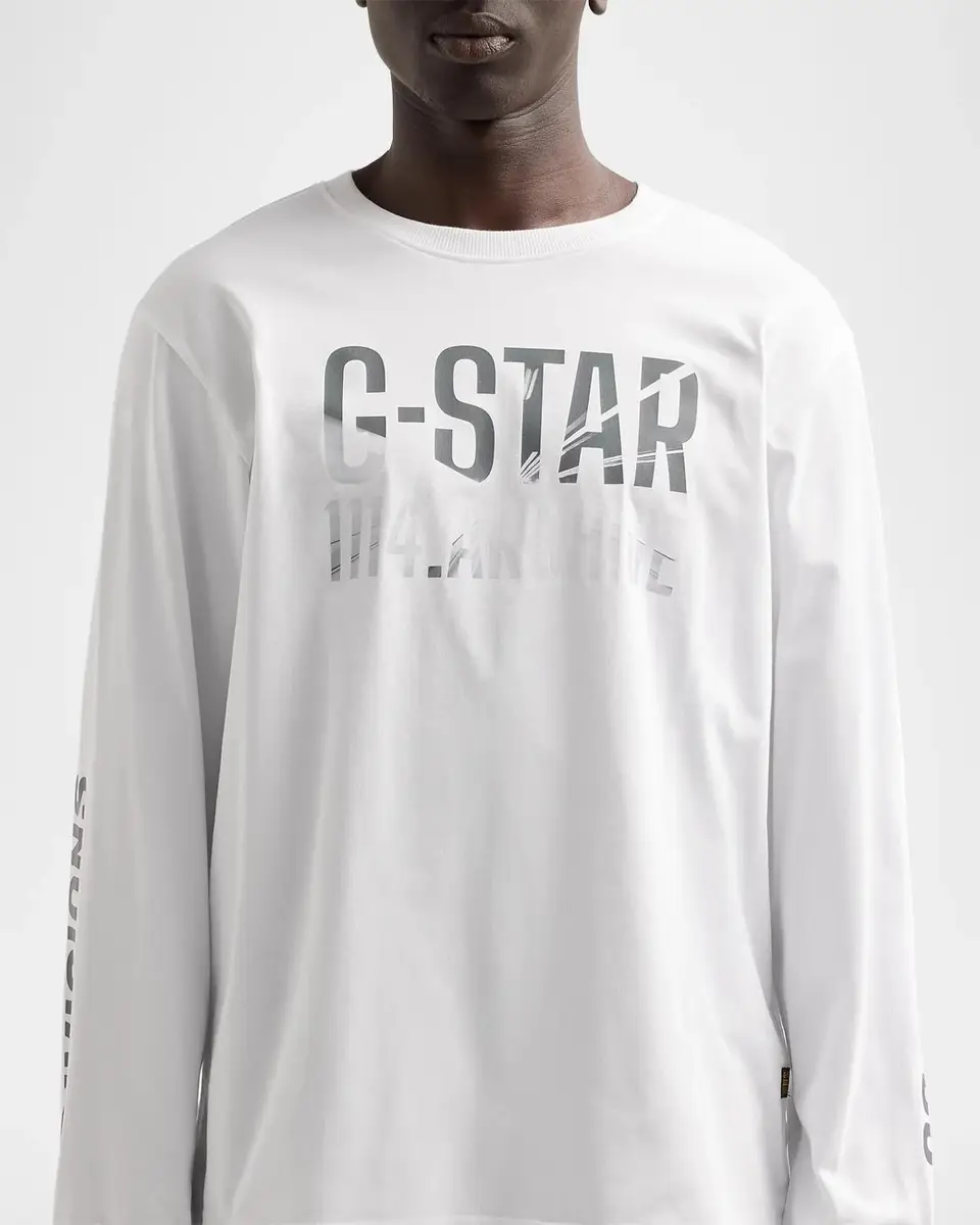 G-Star Men's Photo Print Relaxed Long-Sleeve T-Shirt | Thumbnail 5 G-Star Men's Photo Print Relaxed Long-Sleeve T-Shirt | Thumbnail 5