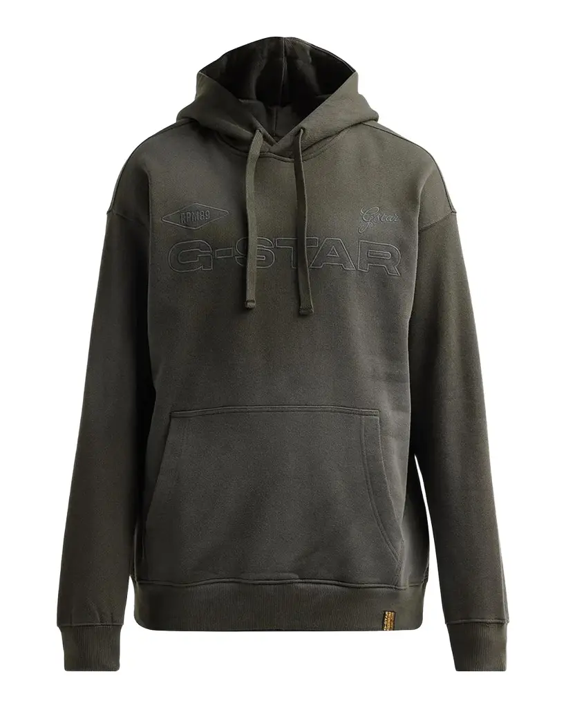 Men's Embro Sprayed Relaxed Hoodie