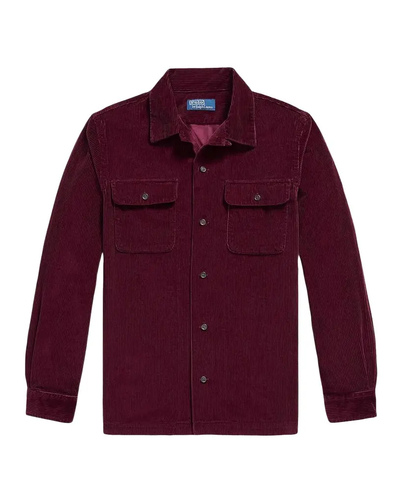 Men's Classic-Fit Corduroy Camp Shirt