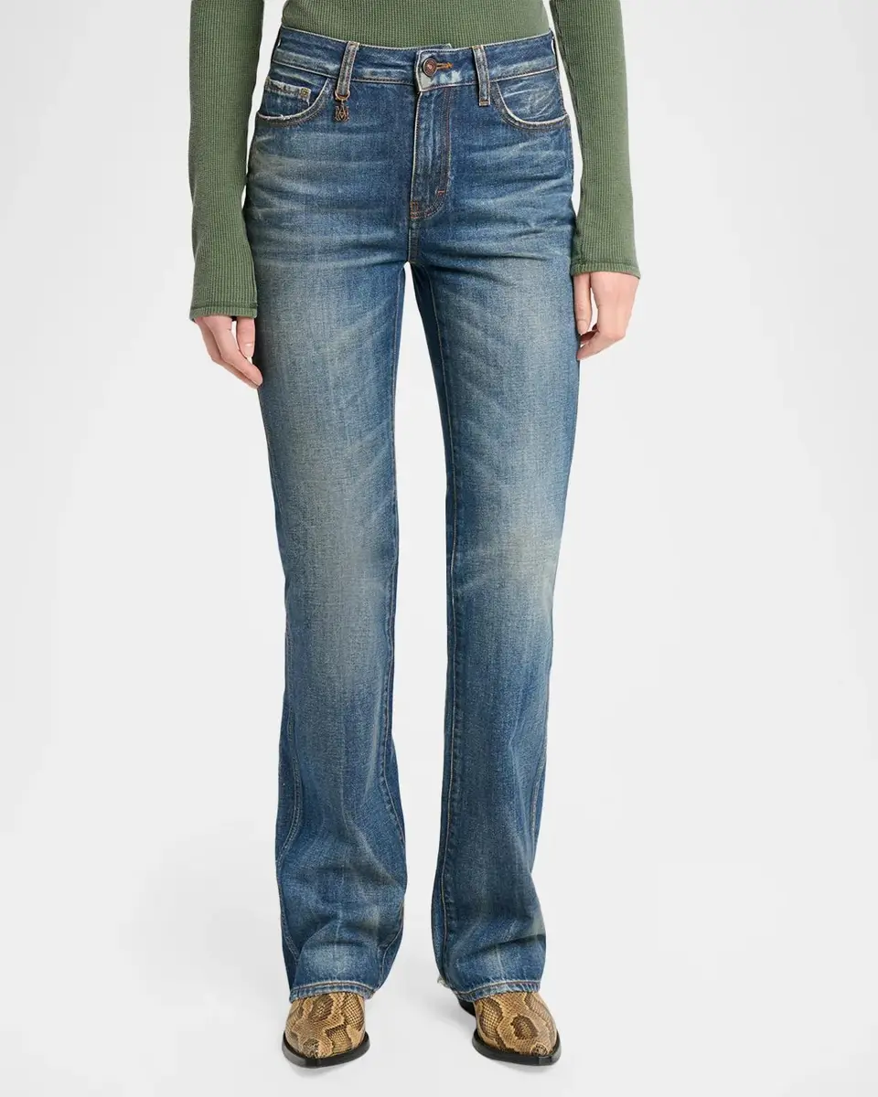 AMIRI Whiskered Tapered Jeans | Thumbnail 4 AMIRI Whiskered Tapered Jeans | Thumbnail 4
