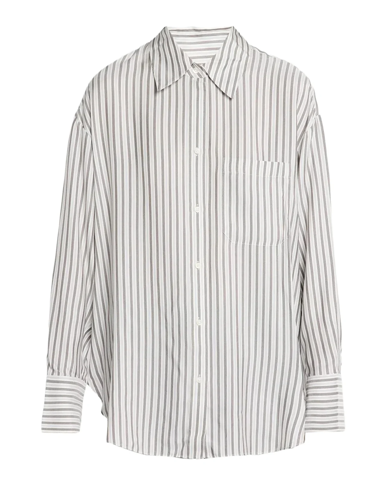 Big Joe Striped Silk Shirt Big Joe Striped Silk Shirt