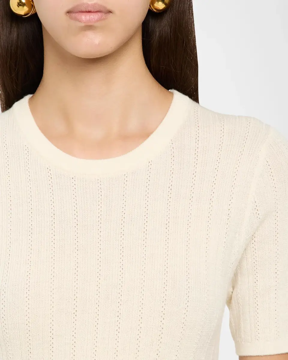 rag & bone Rhodes Wool Pointelle-Knit Top | Thumbnail 5 rag & bone Rhodes Wool Pointelle-Knit Top | Thumbnail 5
