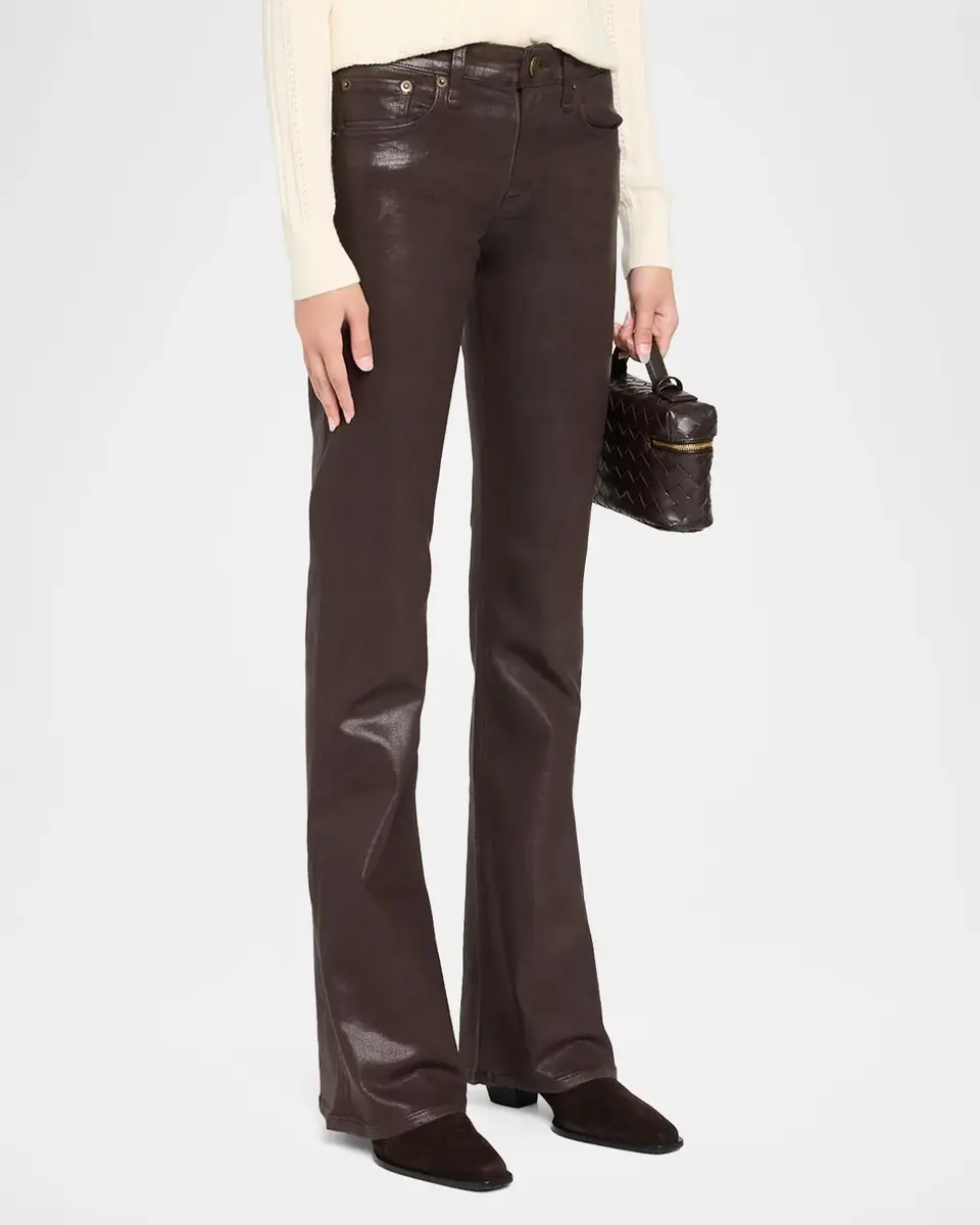 rag & bone Flexi Kinsley Low-Rise Bootcut Jeans | Thumbnail 4 rag & bone Flexi Kinsley Low-Rise Bootcut Jeans | Thumbnail 4