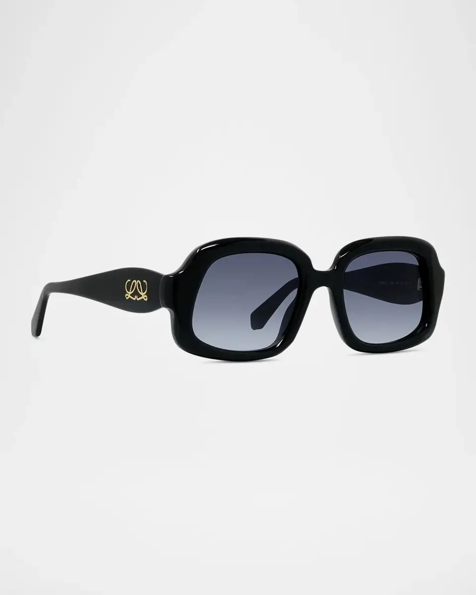 Loewe Double L 52MM Geometric Sunglasses | Thumbnail 3