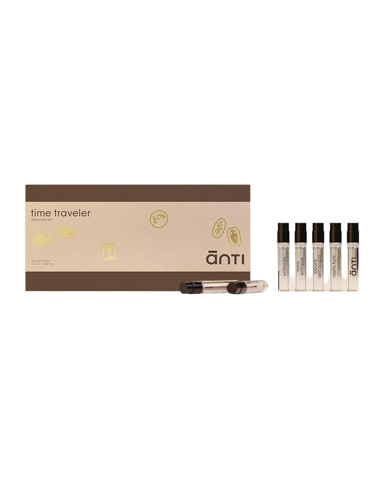 Anti Fragrance Time Traveler Discovery Set, 7 x 0.07 oz.