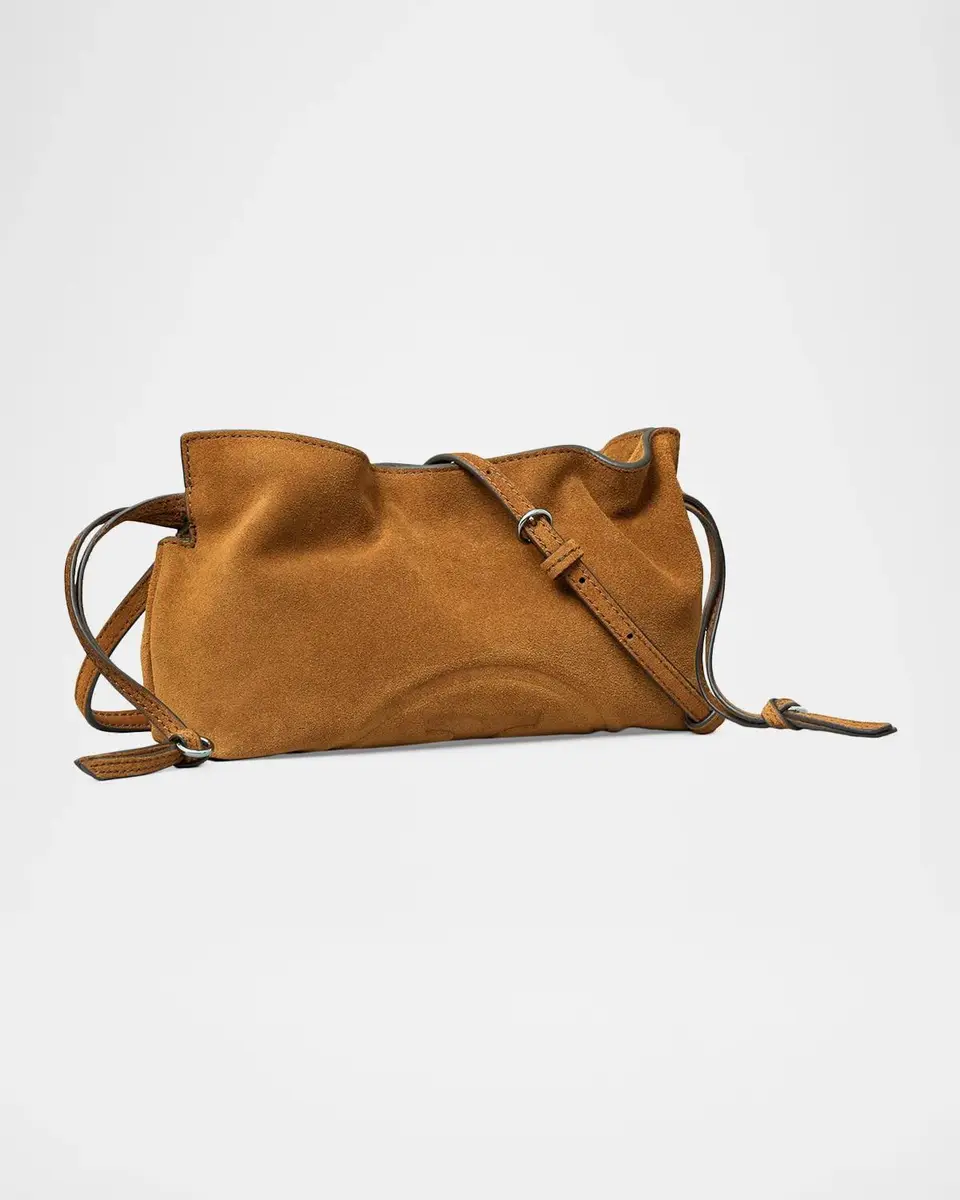 Tory Burch Ella Suede Drawstring Crossbody Bag | Thumbnail 2 Tory Burch Ella Suede Drawstring Crossbody Bag | Thumbnail 2