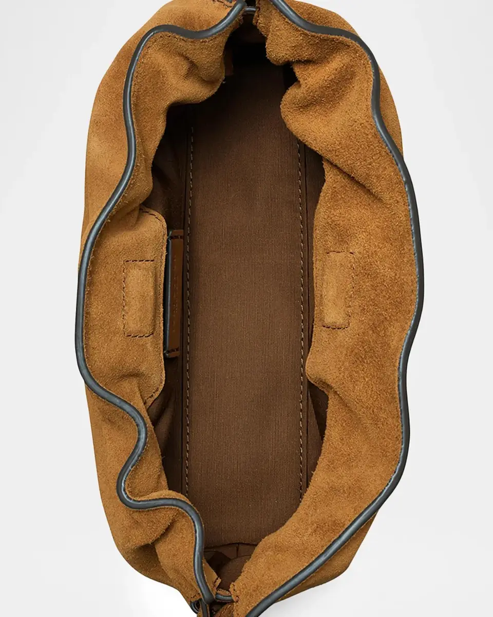 Tory Burch Ella Suede Drawstring Crossbody Bag | Thumbnail 3 Tory Burch Ella Suede Drawstring Crossbody Bag | Thumbnail 3