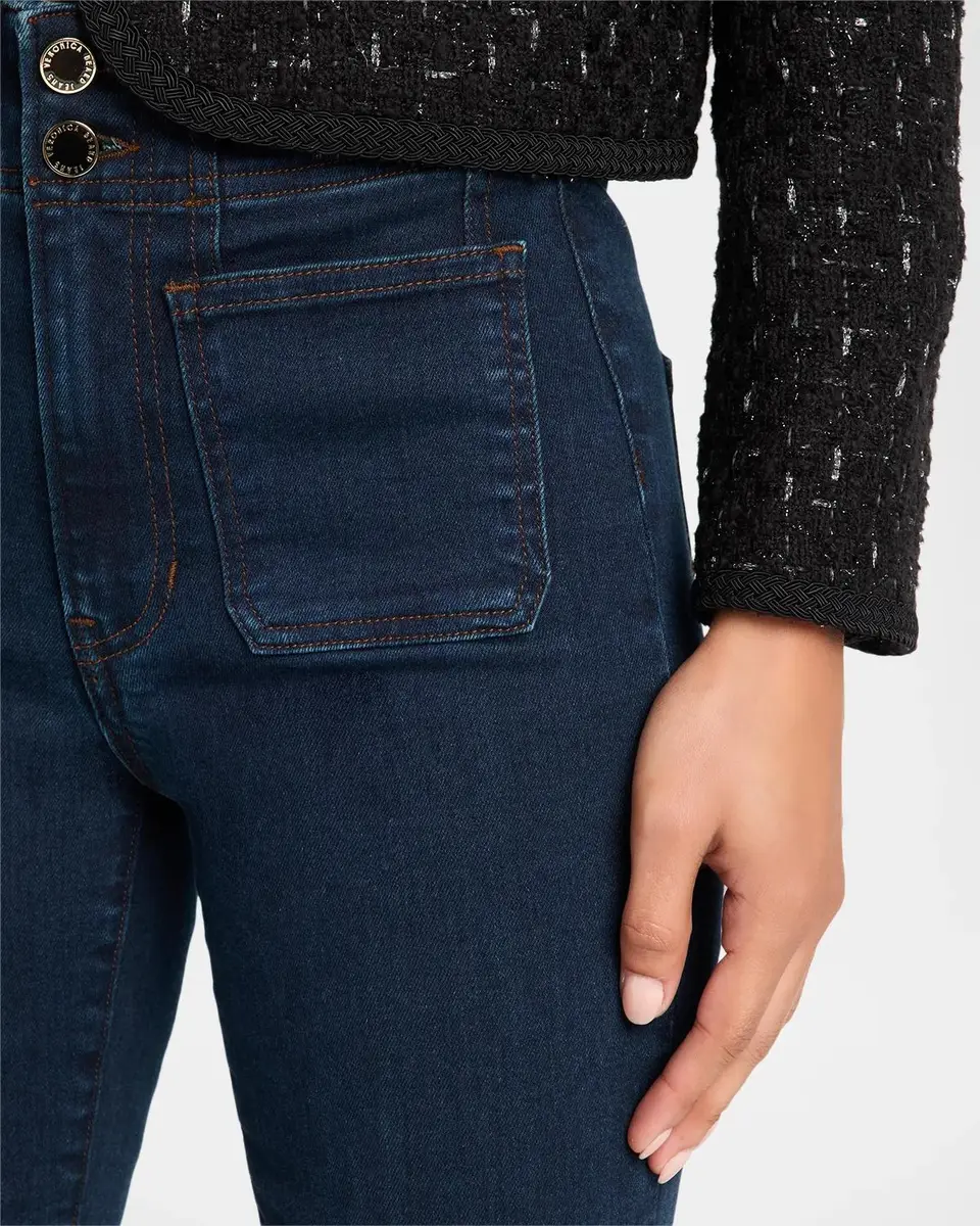 Veronica Beard Beverly Flare Jeans | Thumbnail 5 Veronica Beard Beverly Flare Jeans | Thumbnail 5