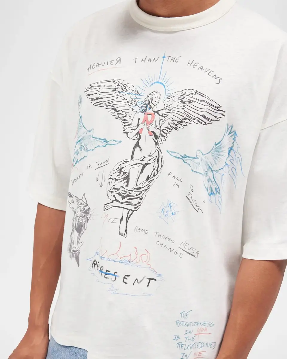Represent Men's Jawbreaker FW26 Heavier than the Heavens T-Shirt | Thumbnail 5