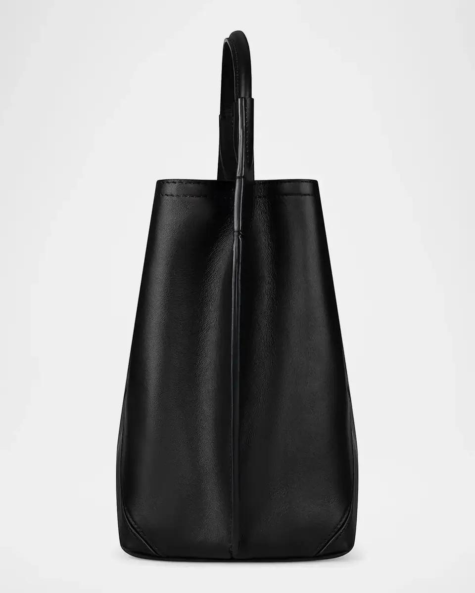 Victoria Beckham Logo Leather Bucket Bag | Thumbnail 3