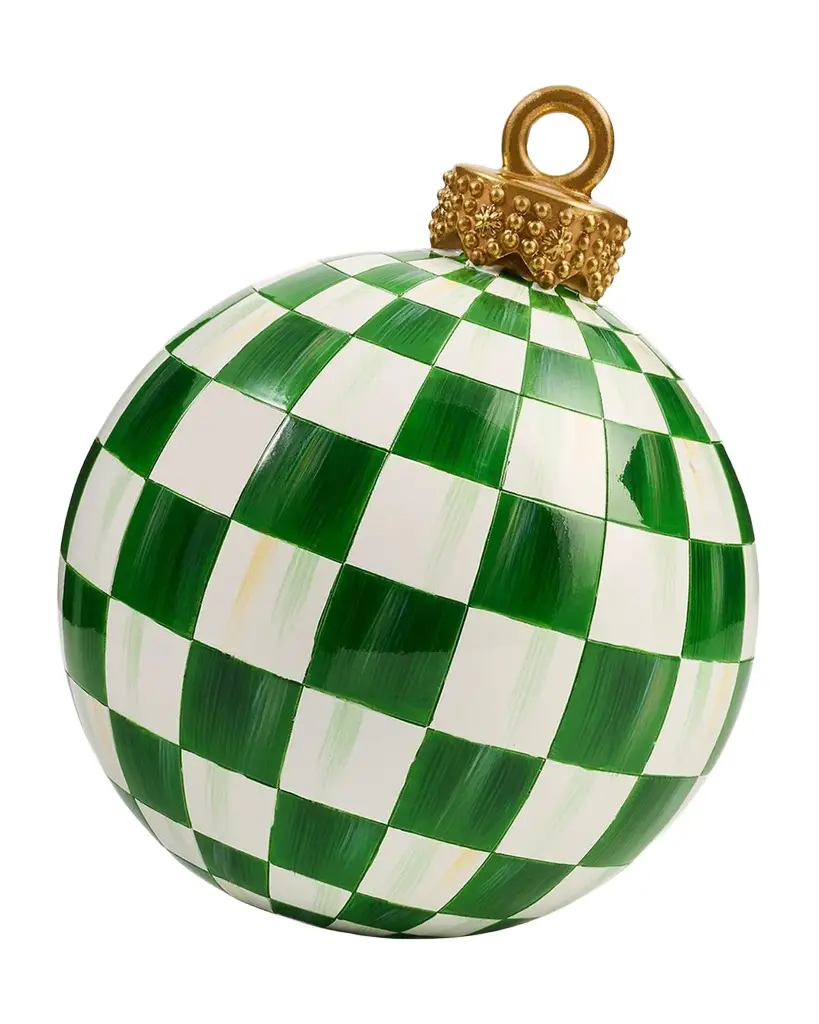 Checkered Christmas Ornament Checkered Christmas Ornament