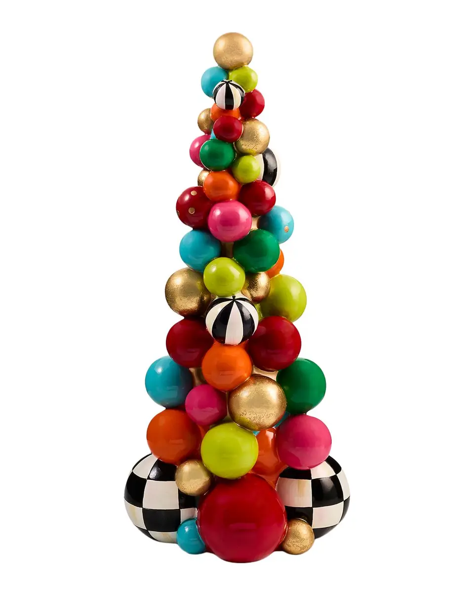 MacKenzie-Childs Confetti Bauble Tree Figurine | Thumbnail 3 MacKenzie-Childs Confetti Bauble Tree Figurine | Thumbnail 3