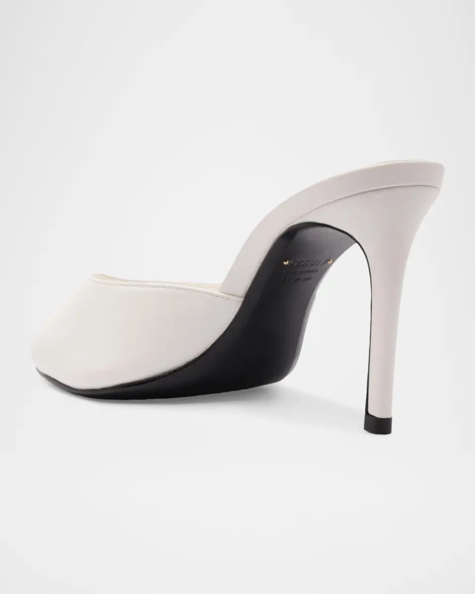 Schutz 100mm Cloe Leather Mules | Thumbnail 3 Schutz 100mm Cloe Leather Mules | Thumbnail 3