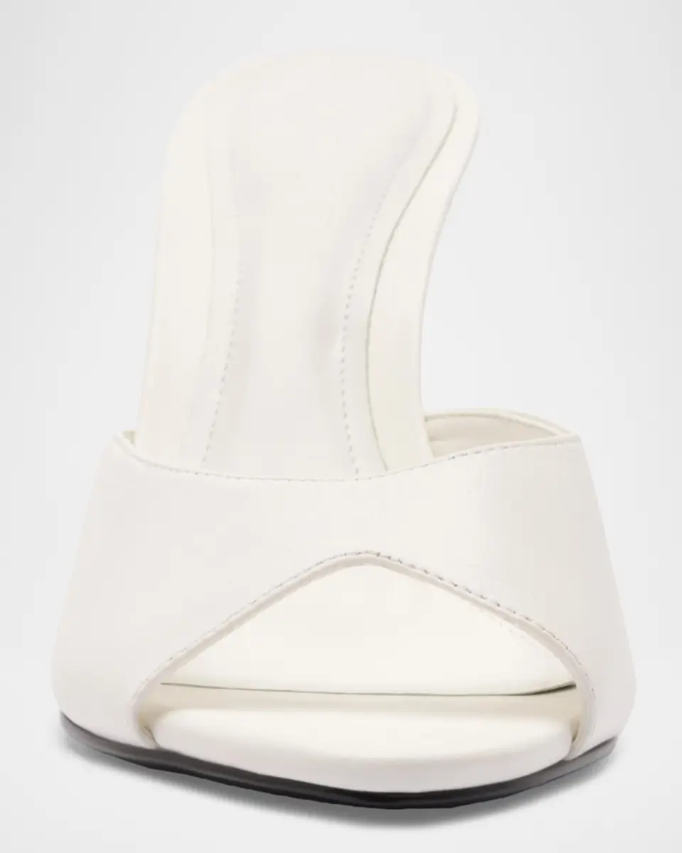Schutz 100mm Cloe Leather Mules | Thumbnail 4 Schutz 100mm Cloe Leather Mules | Thumbnail 4