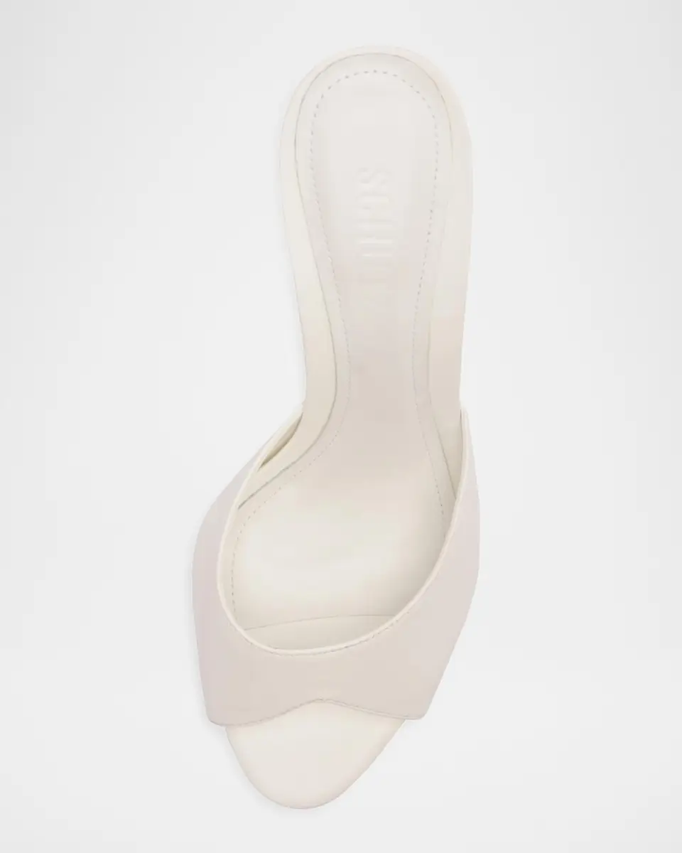 Schutz 100mm Cloe Leather Mules | Thumbnail 5 Schutz 100mm Cloe Leather Mules | Thumbnail 5