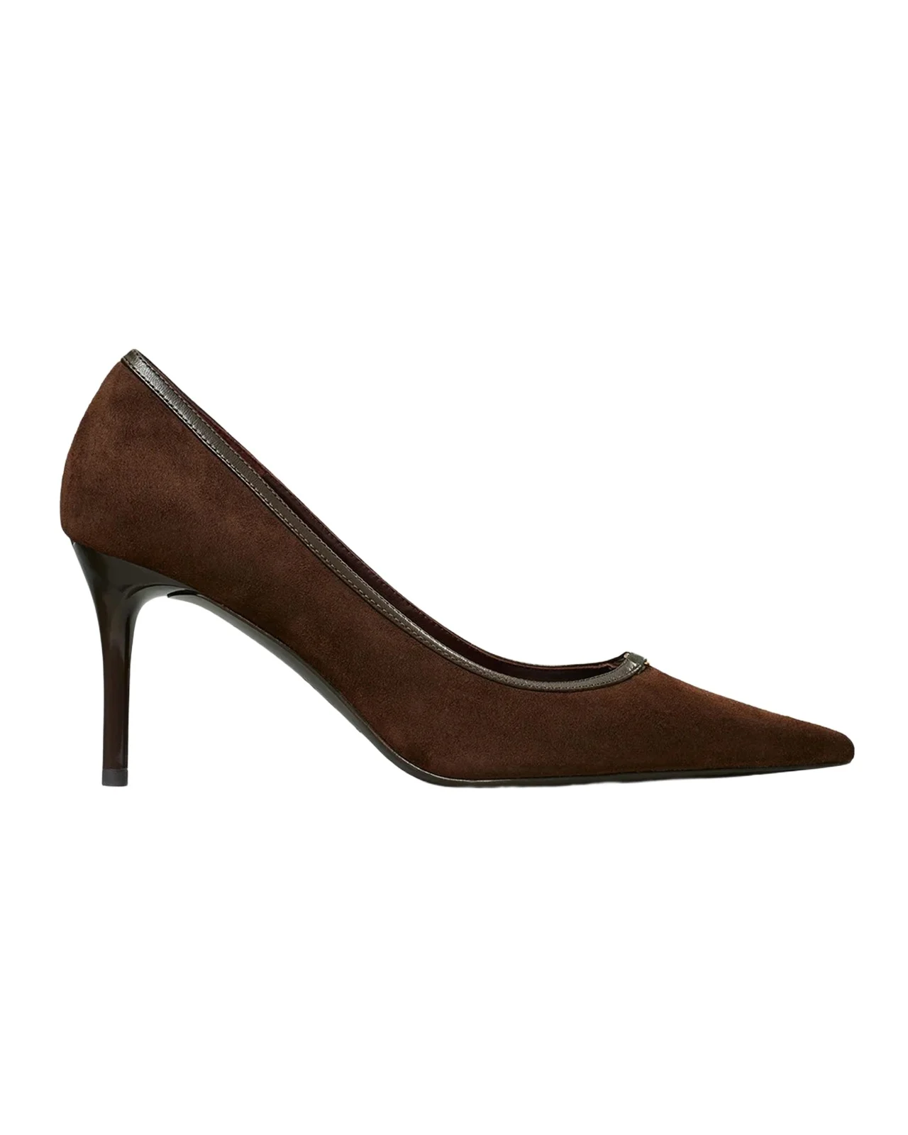 Tory Burch 80mm Double T Suede Pumps