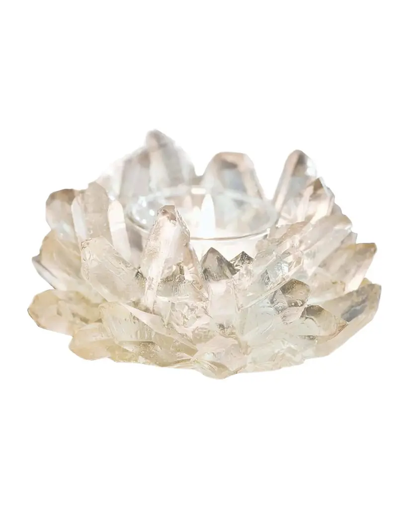 Regina Andrew Faux Crystal Votive Candle Holder