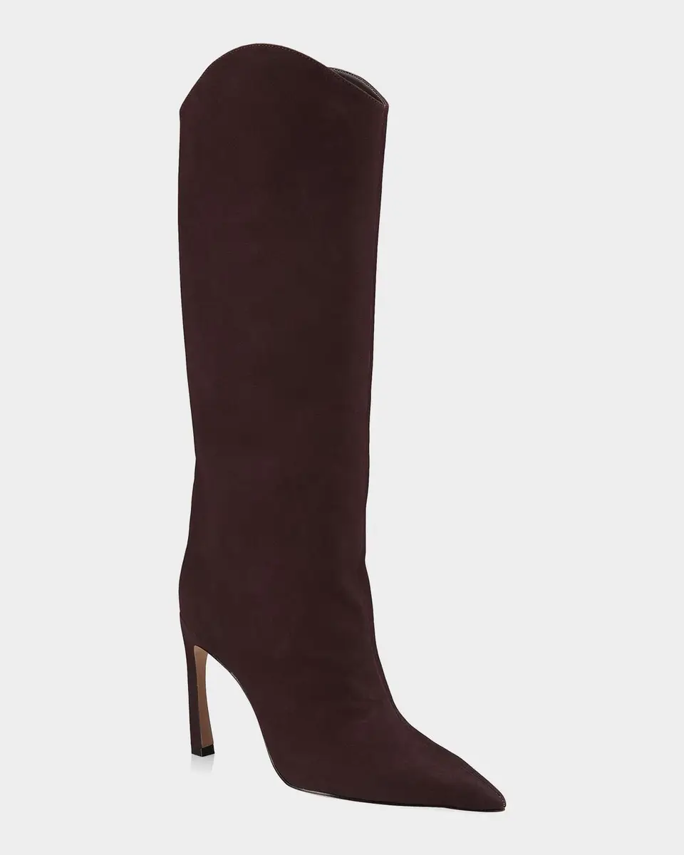 Schutz Maryana Nubuck Knee-High Boots | Thumbnail 5 Schutz Maryana Nubuck Knee-High Boots | Thumbnail 5