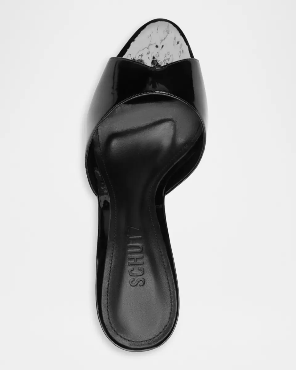 Schutz 100mm Cloe Patent Leather Mules | Thumbnail 5