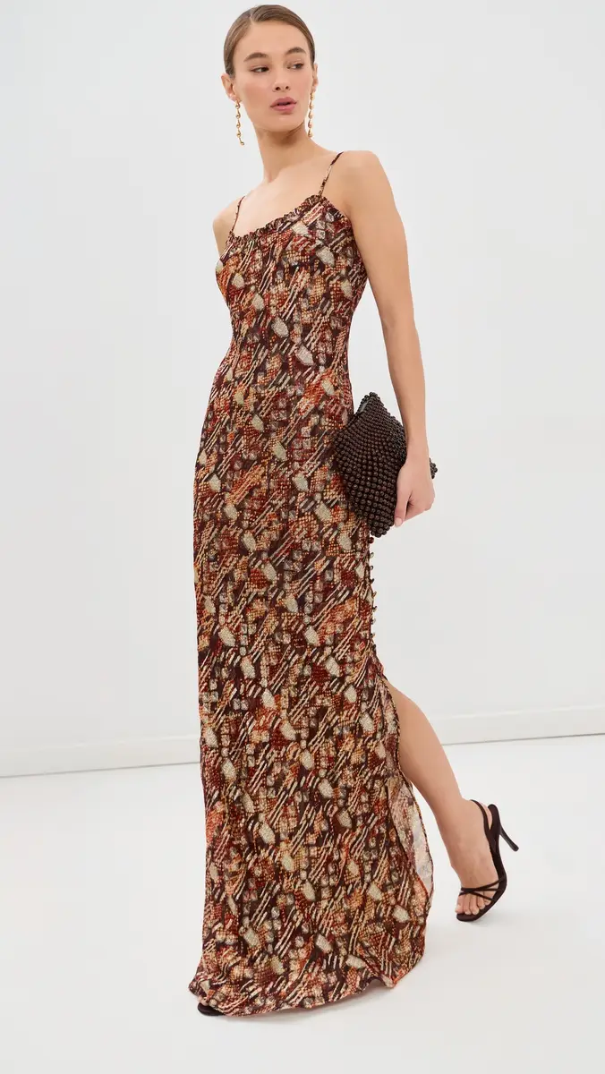 ALIX OF BOHEMIA Athens Topaz Snakeskin Dress | Thumbnail 2 ALIX OF BOHEMIA Athens Topaz Snakeskin Dress | Thumbnail 2