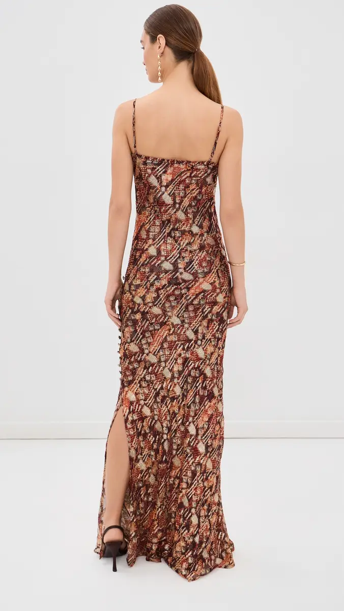 ALIX OF BOHEMIA Athens Topaz Snakeskin Dress | Thumbnail 3 ALIX OF BOHEMIA Athens Topaz Snakeskin Dress | Thumbnail 3