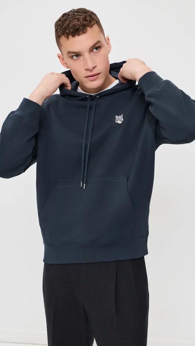 Maison Kitsuné Fox Head Comfort Hoodie | Thumbnail 2