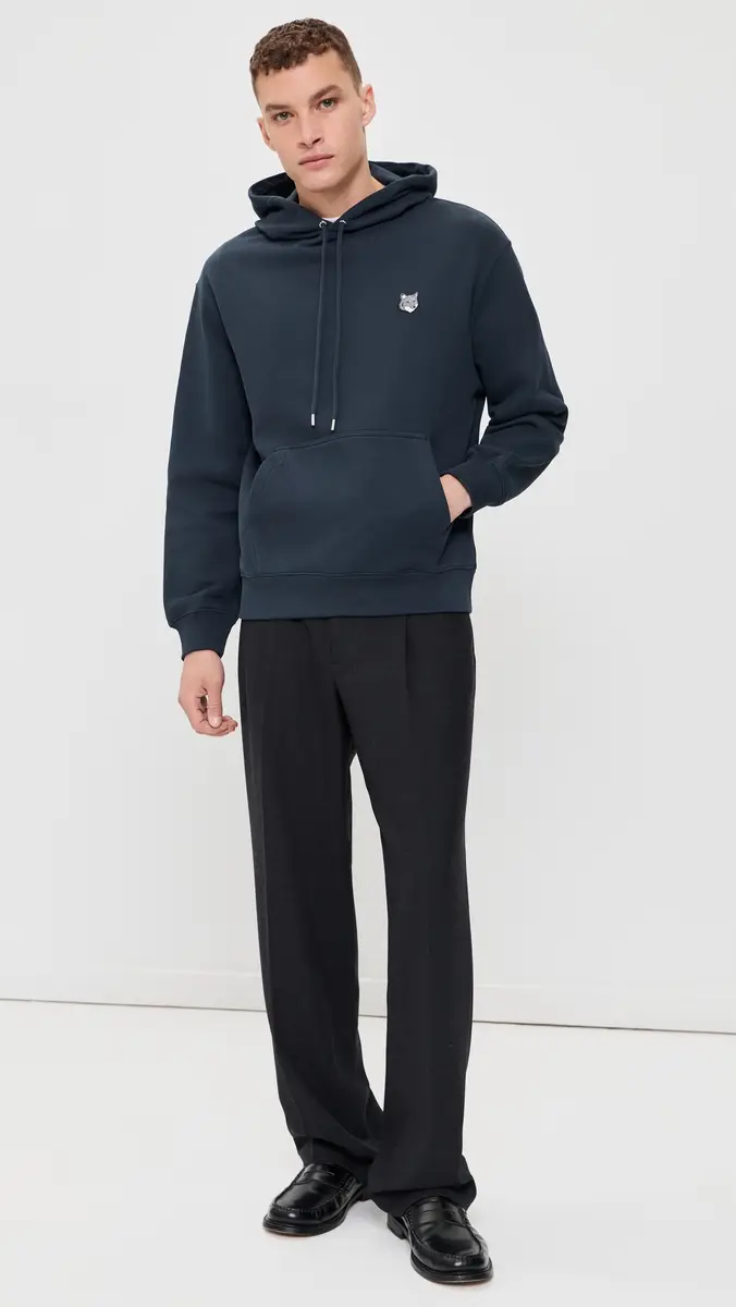 Maison Kitsuné Fox Head Comfort Hoodie | Thumbnail 5