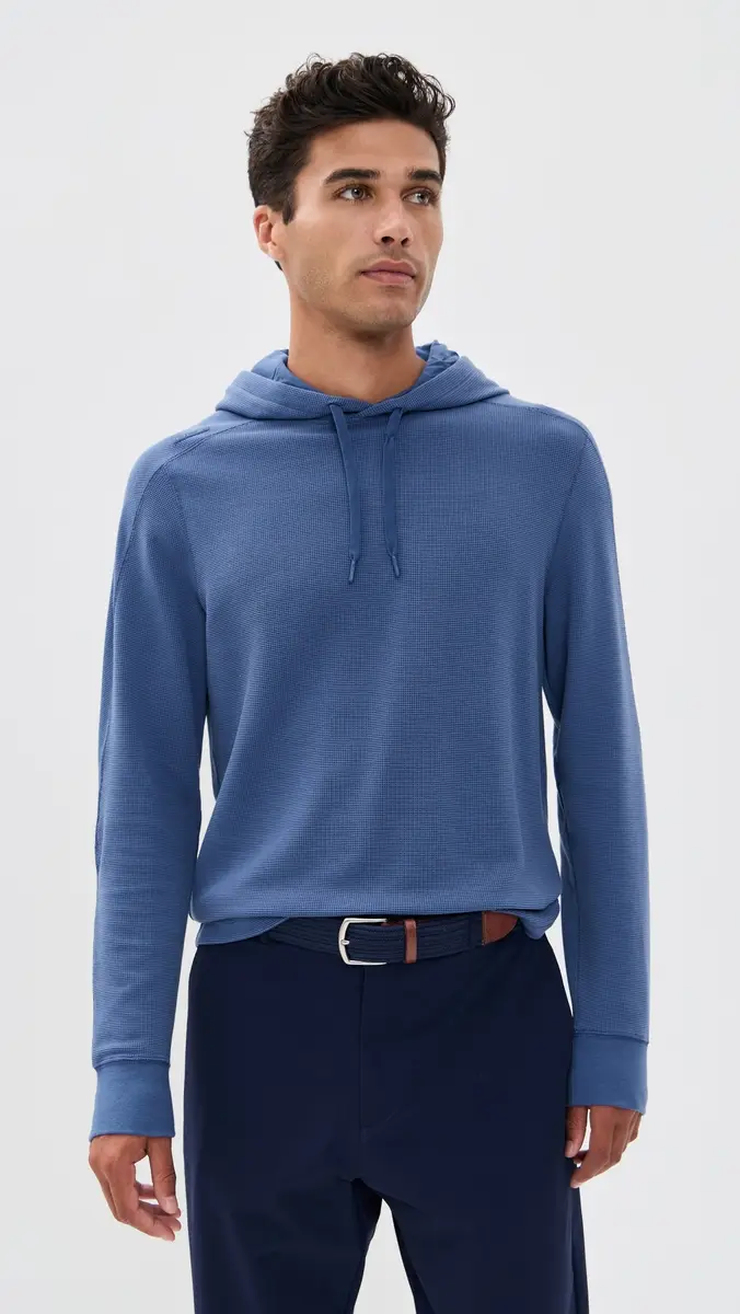 RLX Ralph Lauren Performance Tech Waffle Knit Hoodie | Thumbnail 2