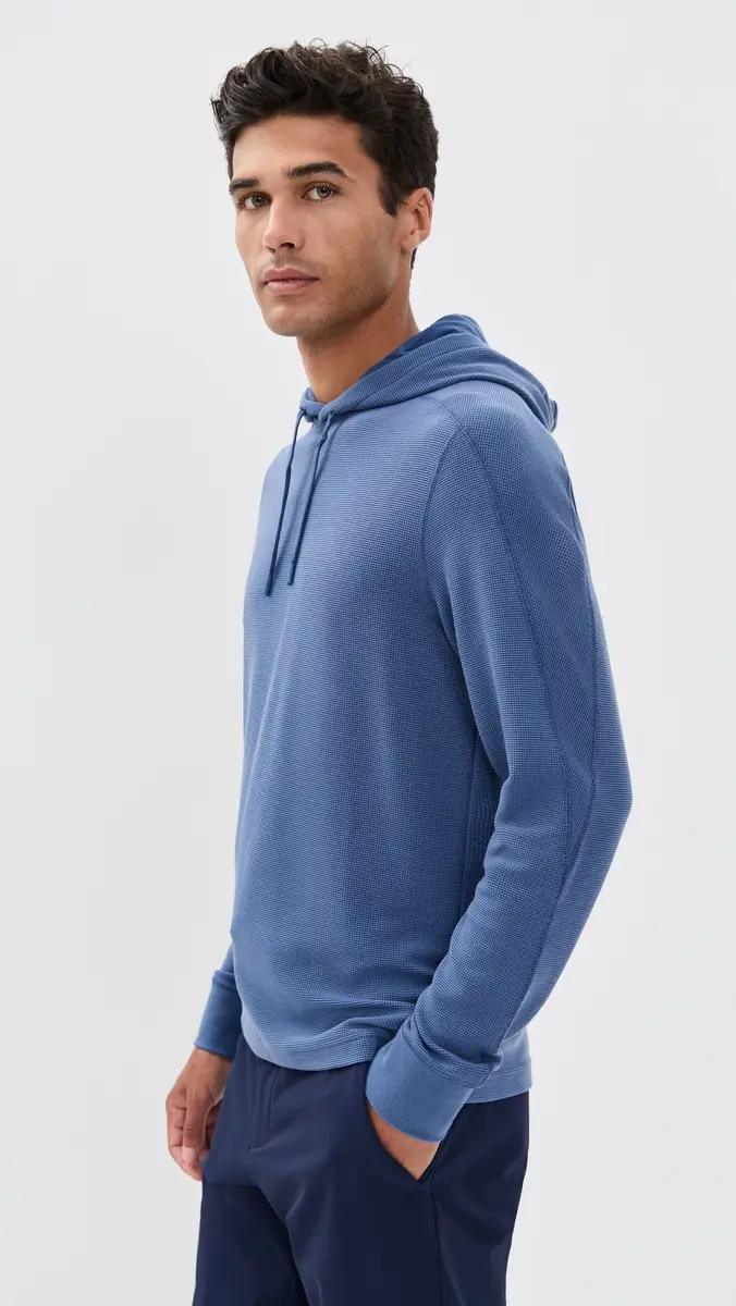 RLX Ralph Lauren Performance Tech Waffle Knit Hoodie | Thumbnail 4