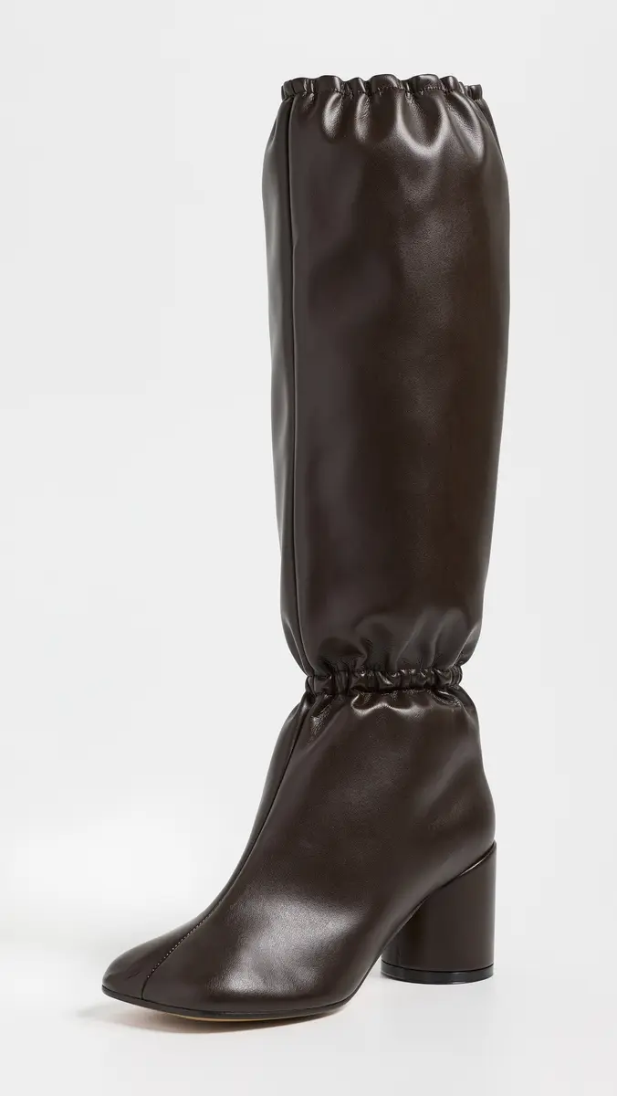 MM6 MAISON MARGIELA Gathered Boots | Thumbnail 2 MM6 MAISON MARGIELA Gathered Boots | Thumbnail 2