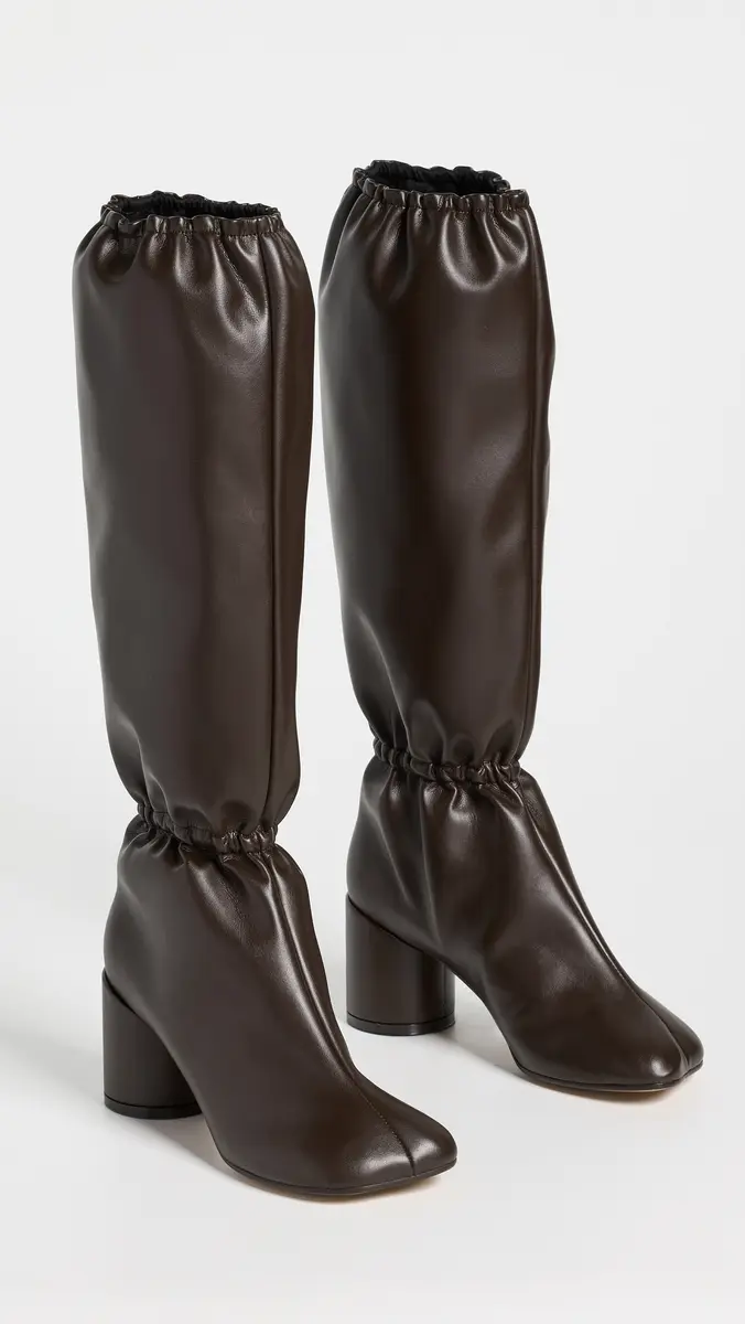 MM6 MAISON MARGIELA Gathered Boots | Thumbnail 5 MM6 MAISON MARGIELA Gathered Boots | Thumbnail 5