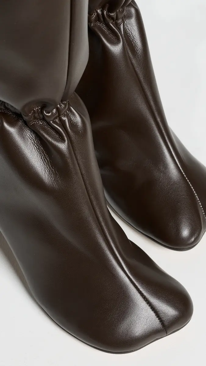 MM6 MAISON MARGIELA Gathered Boots | Thumbnail 6 MM6 MAISON MARGIELA Gathered Boots | Thumbnail 6