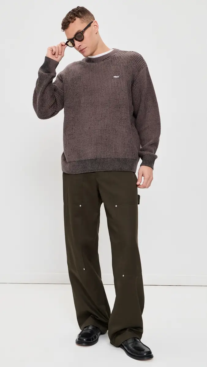 Obey Spray Effect Sweater | Thumbnail 5 Obey Spray Effect Sweater | Thumbnail 5