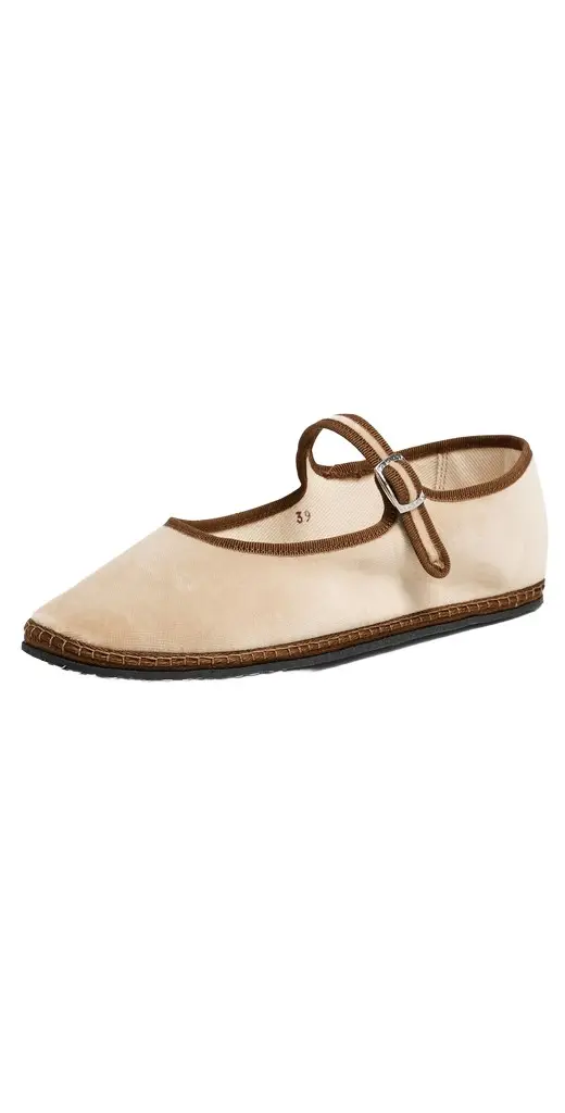 Velvet Mary Jane Flats Velvet Mary Jane Flats
