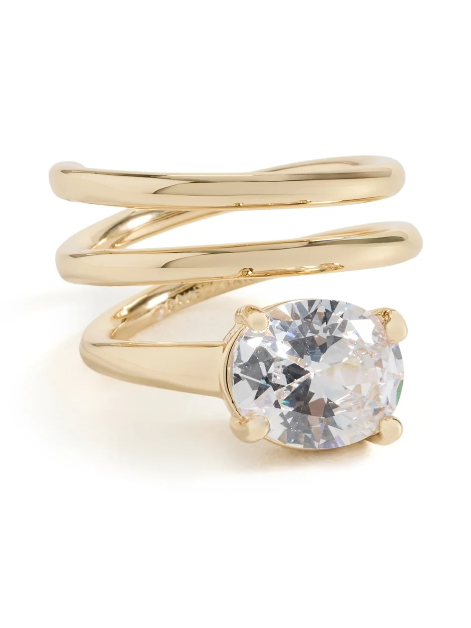 Jennifer Gold Spiral Ring