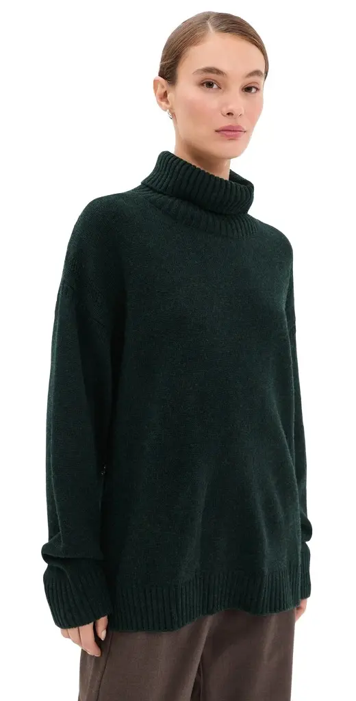 Button Wool Sweater