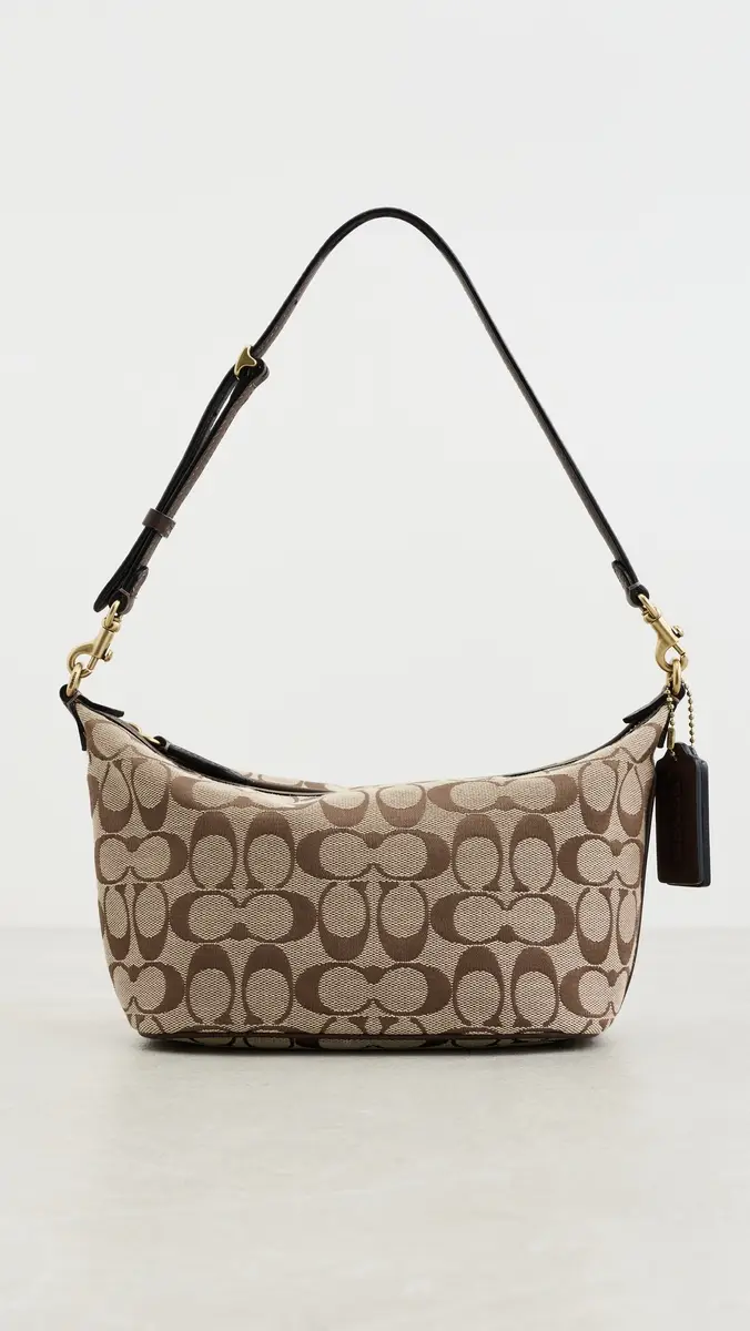 Coach Signature Jacquard Pouch Shoulder Bag | Thumbnail 2 Coach Signature Jacquard Pouch Shoulder Bag | Thumbnail 2